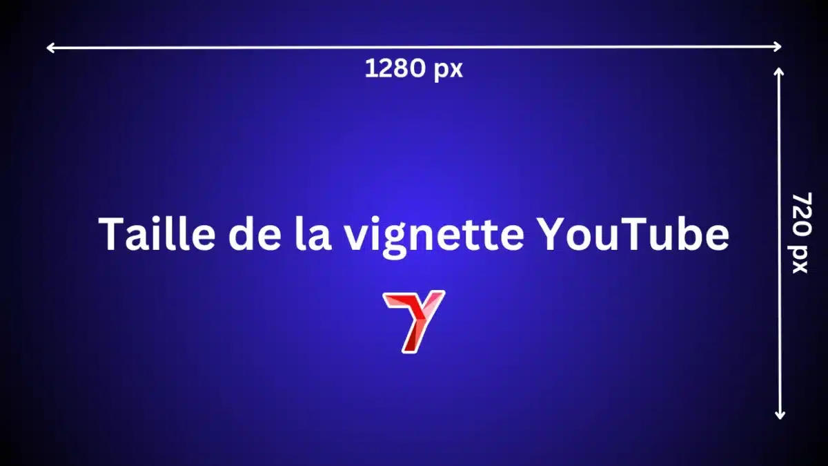 taille de la vignette youtube