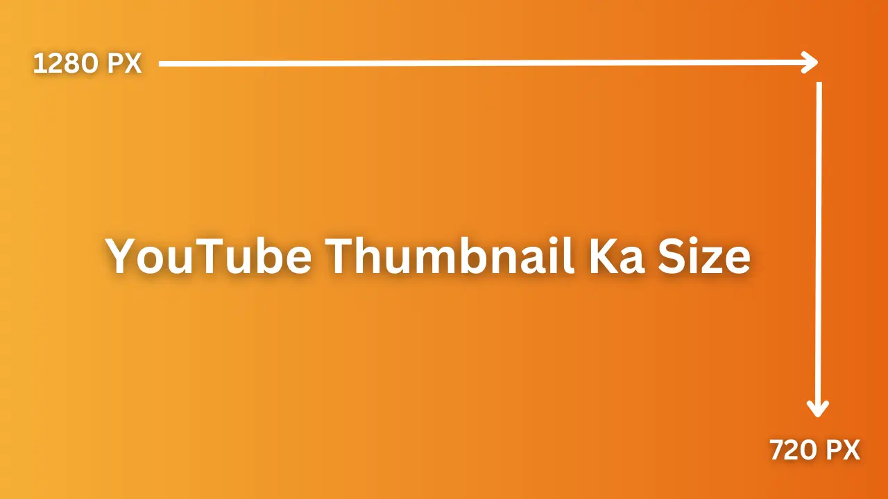 Youtube Thumbnail Ka Size Kitna Hona Chahiye - What is The Size Of Youtube Thumbnail