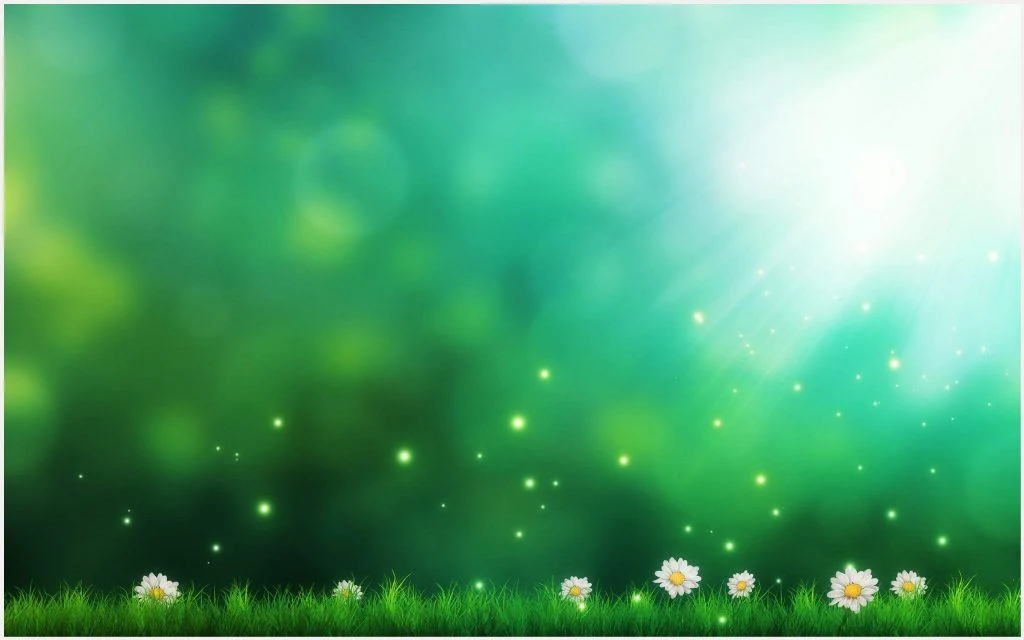 flower-light-green-template-background