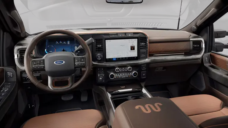 2024 ford f 250 king ranch images interior