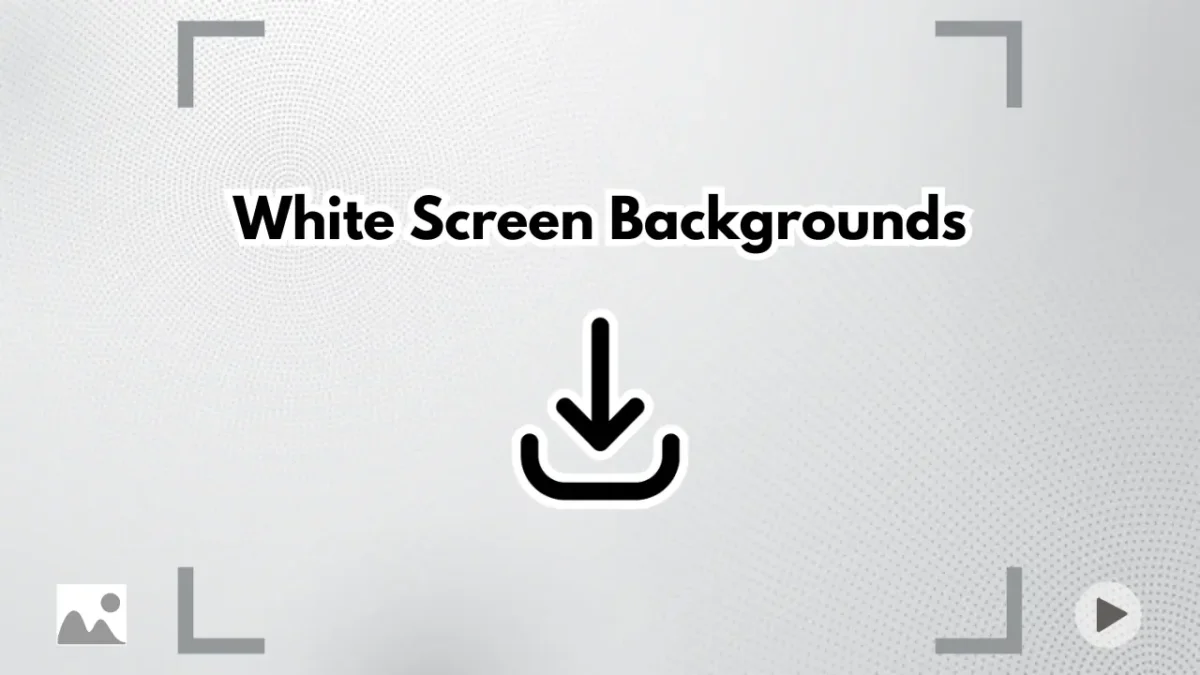 white screen background for youtube videos