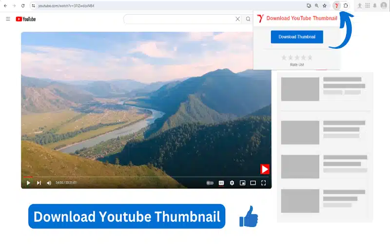 youtube thumbnail downloader chrome extension