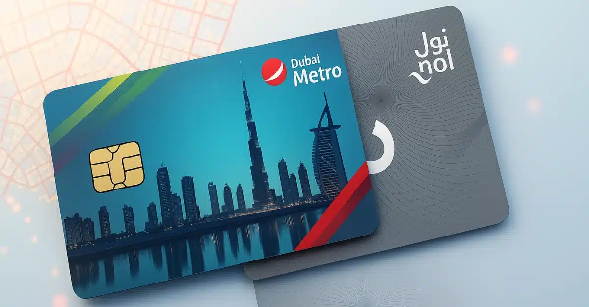 Dubai Metro NOL Card