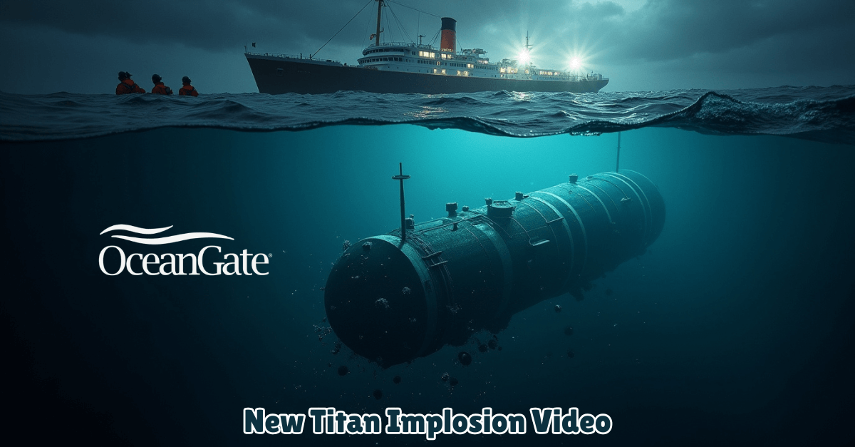 New Titan Implosion Video - OceanGate 2025