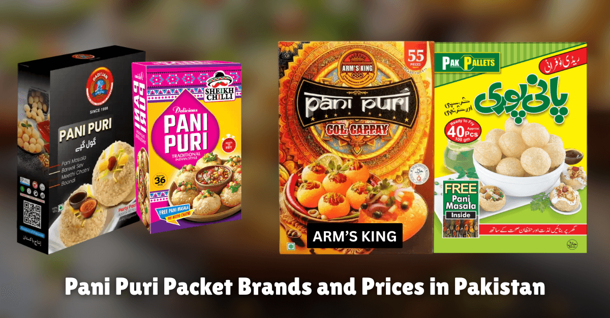 Best Pani Puri Packet Brands and Price in Pakistan