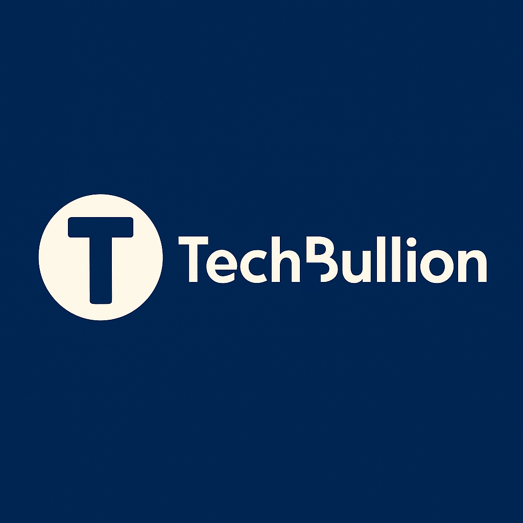Techbullion Logo Blue