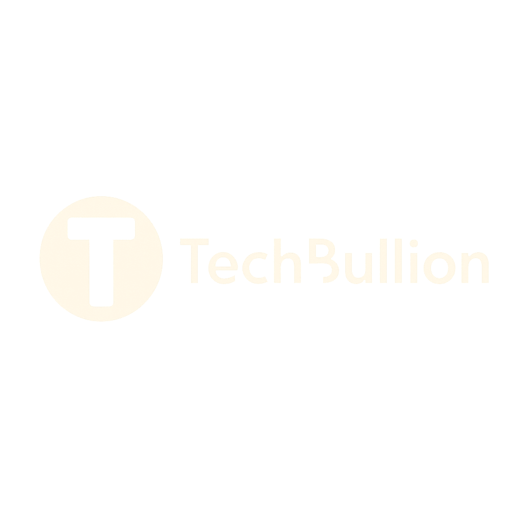 Techbullion Logo White