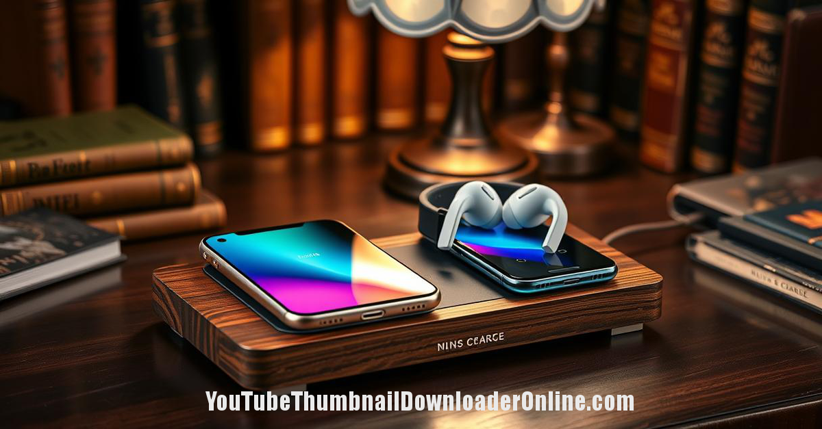 Vintage Wireless Charging for Multiple Devices