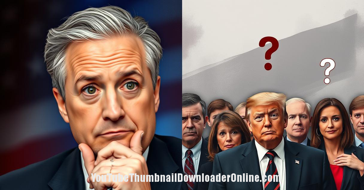 Jon Stewart Exposes Key Trump Insight MAGA Just Now Sees