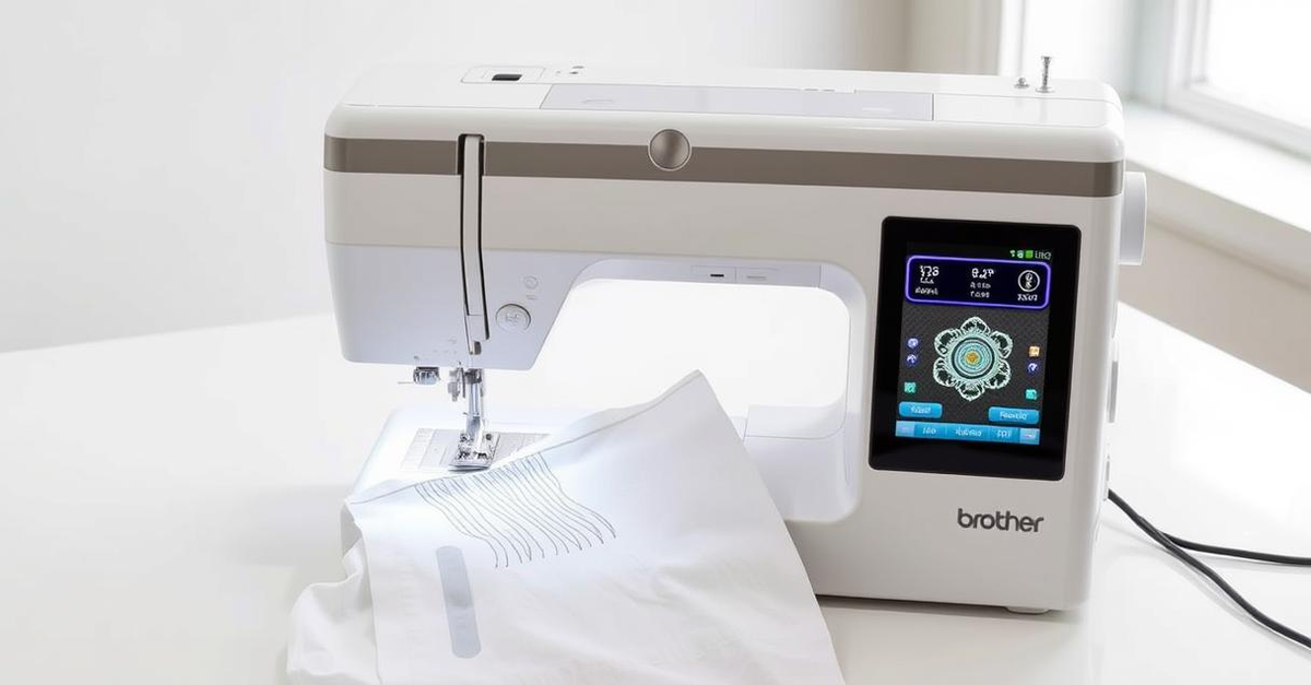 The Brother SE600 Sewing and Embroidery Machine offers dual sewing and embroidery functions for creative projects.