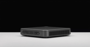 A sleek, minimalist device symbolizing privacy and offline functionality.