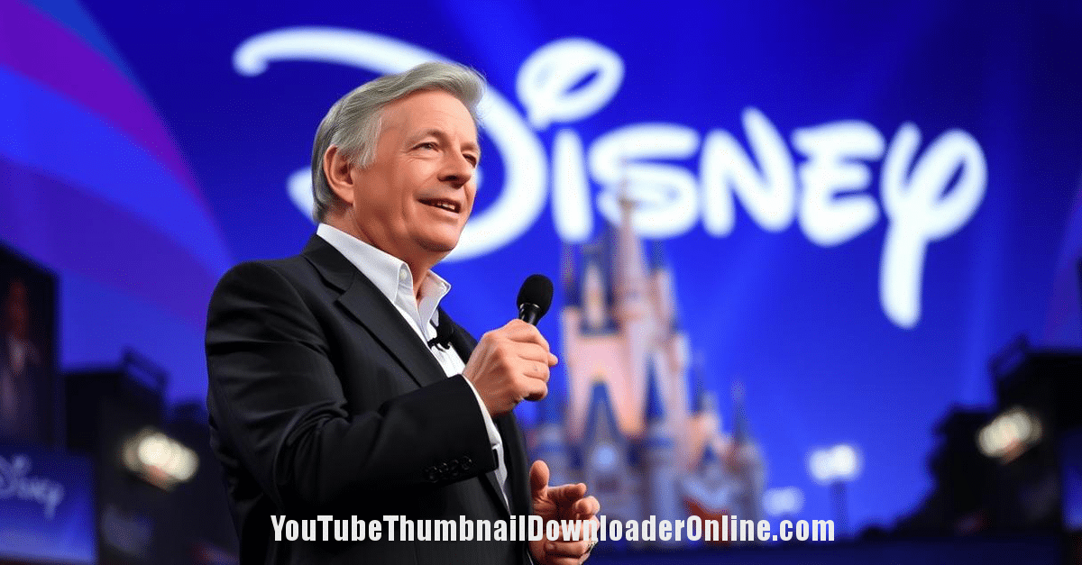 Bob Iger Disney Turnaround Strategy Stock Market Analysis