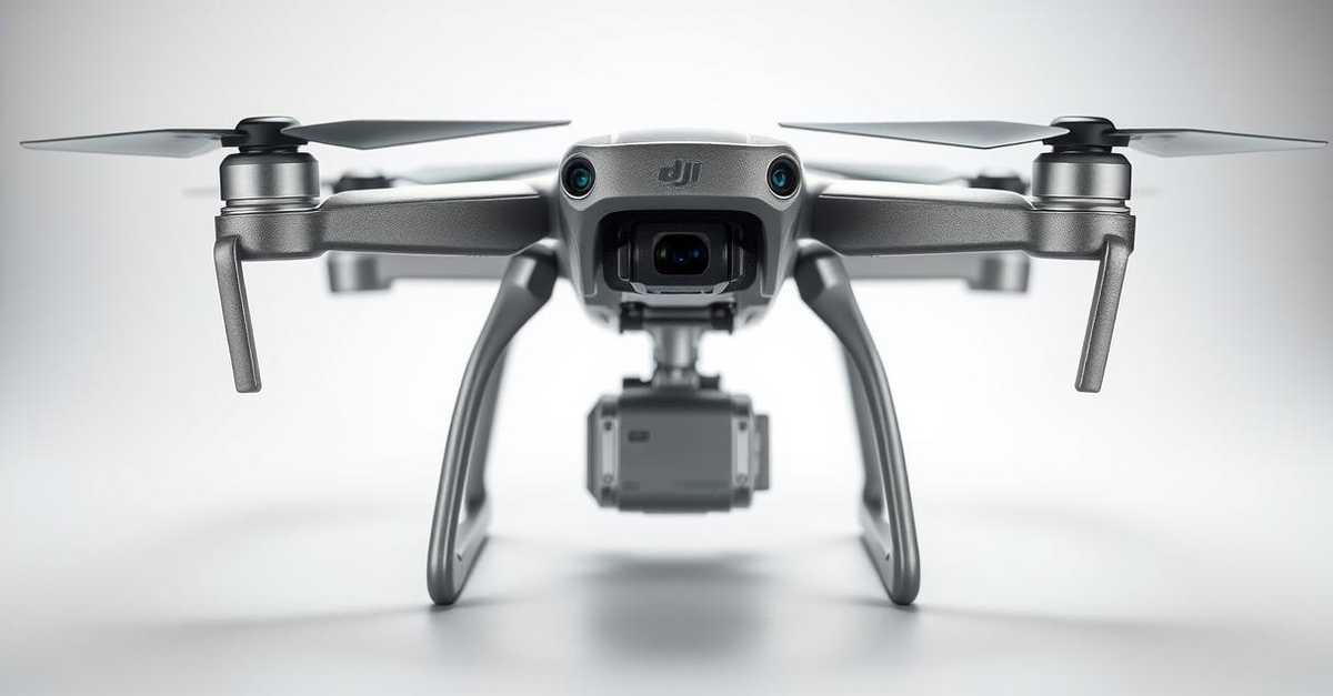 The compact DJI Mini 4 Pro drone shown in an unfolded, ready-to-fly state.