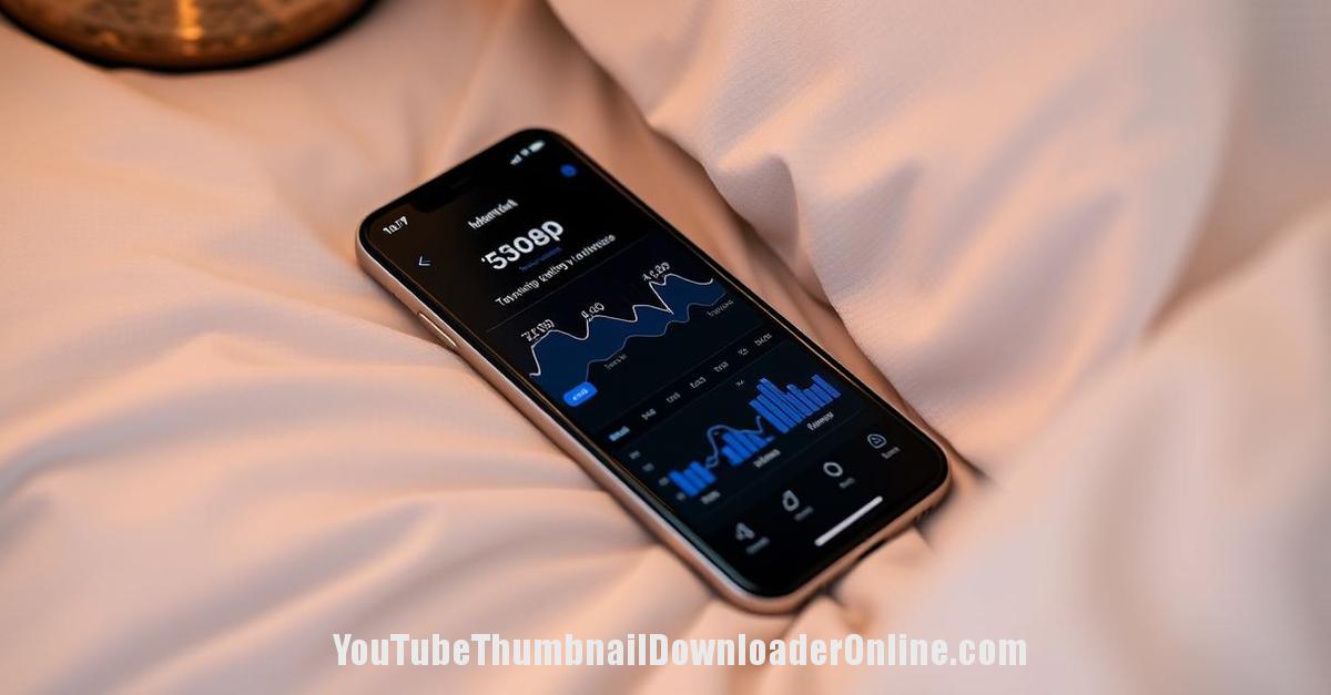 iPhone sleep tracking features and apps for monitoring sleep cycle