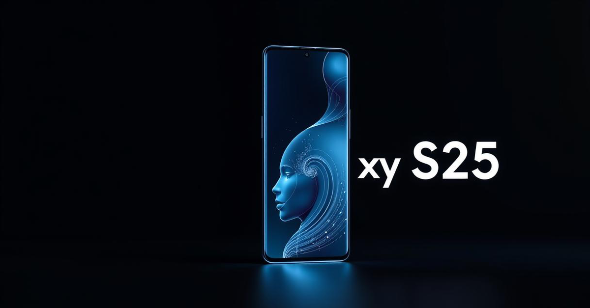 A concept image of the highly anticipated Samsung Galaxy S25 smartphone.