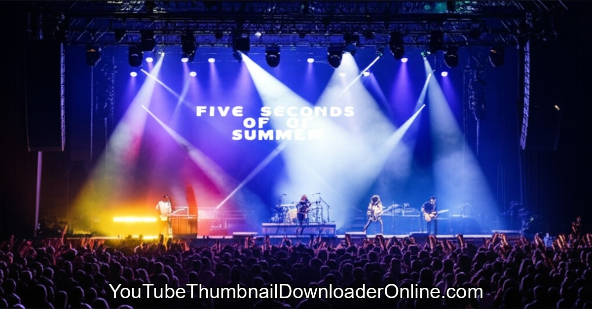 5SOS tour dates 2024 United States concert guide
