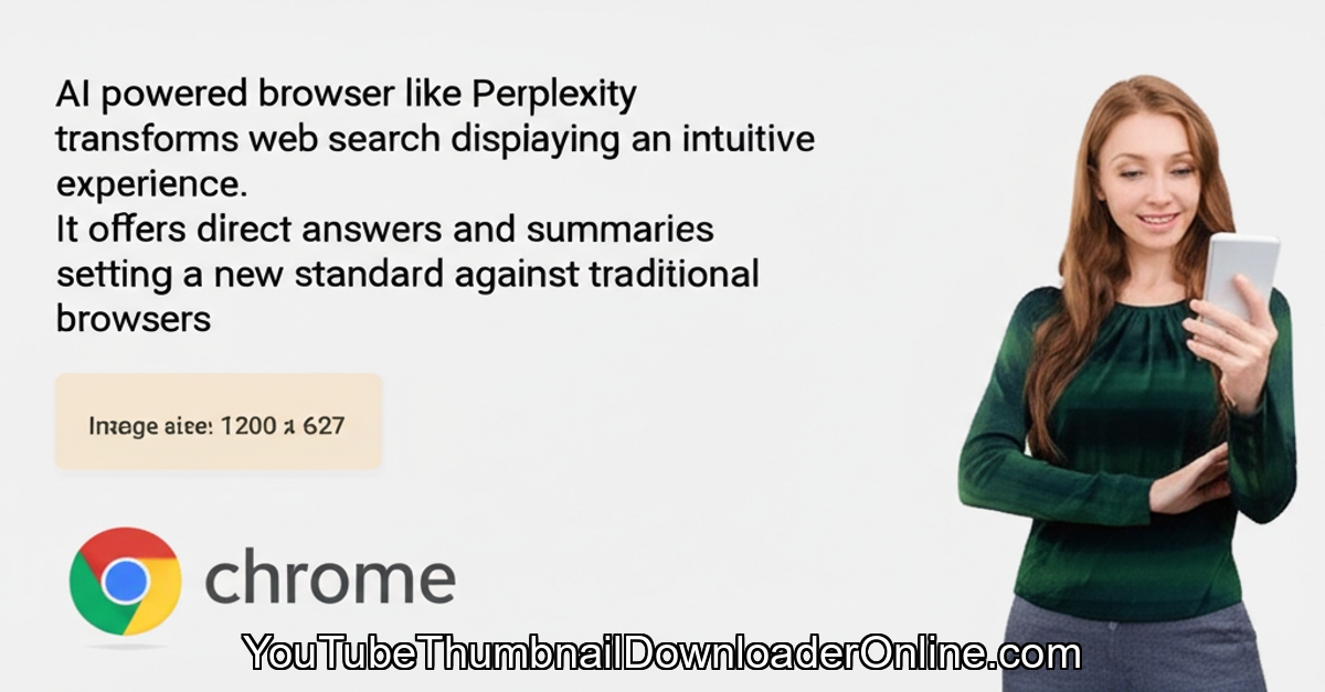 Perplexity AI Browser screenshot showcasing its free access and potential to outperform Chrome