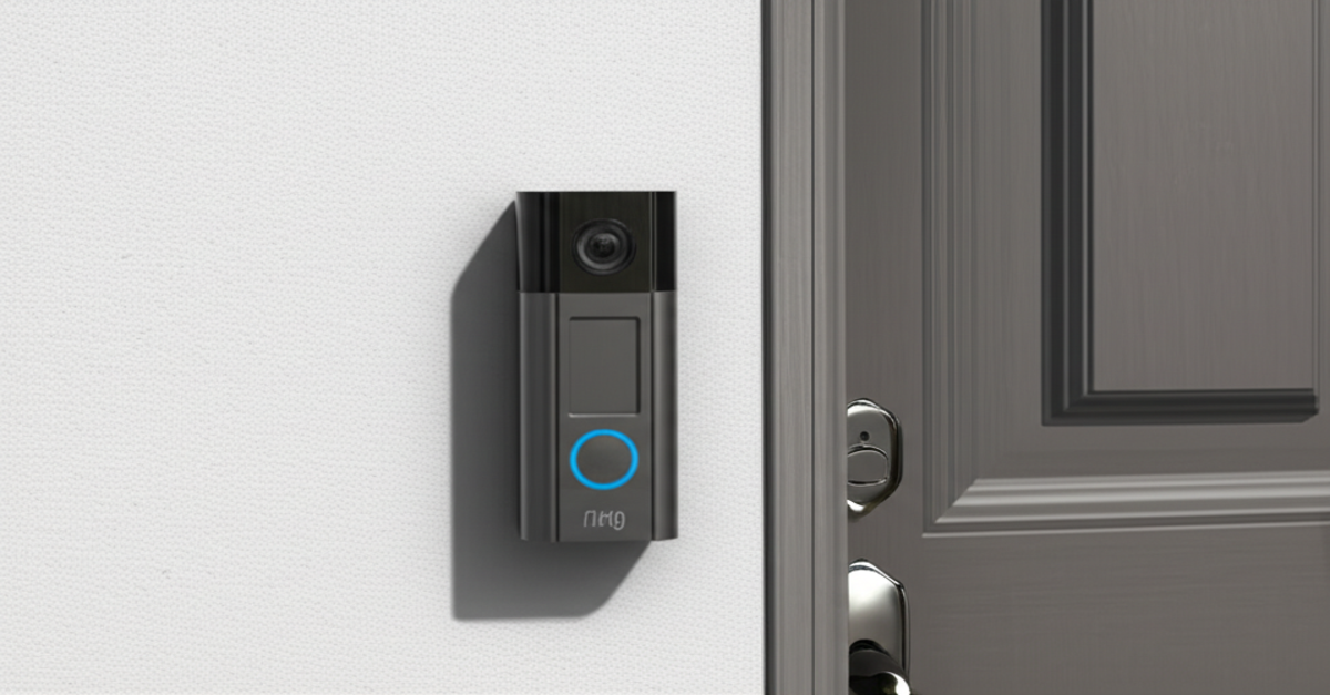 A Ring Video Doorbell Pro 2 offering advanced home security.